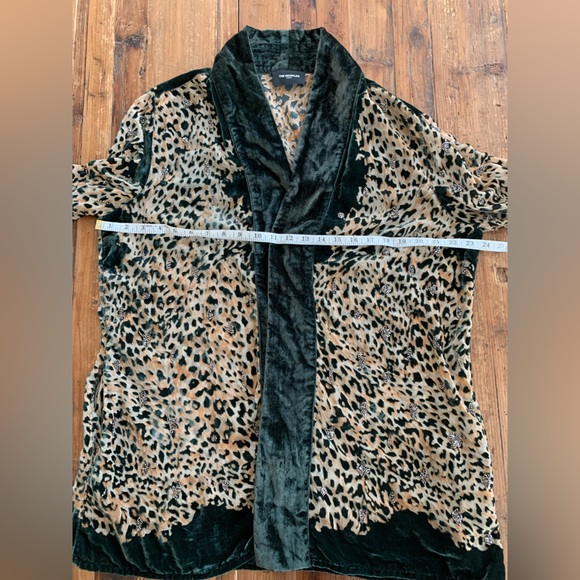 The Kooples Green Embroidered Kimono, NWOT - Picture 5 of 9